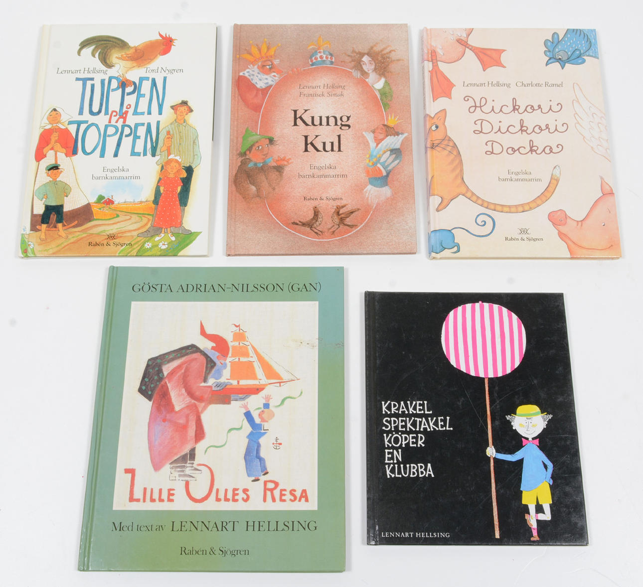 LENNART HELLSING. Bilderböcker 11 vol.