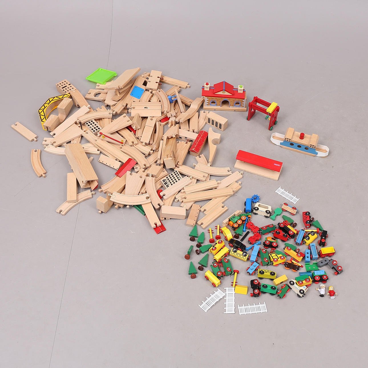 MODELLJÄRNVÄG, trä, Brio, Micki, Ikea.