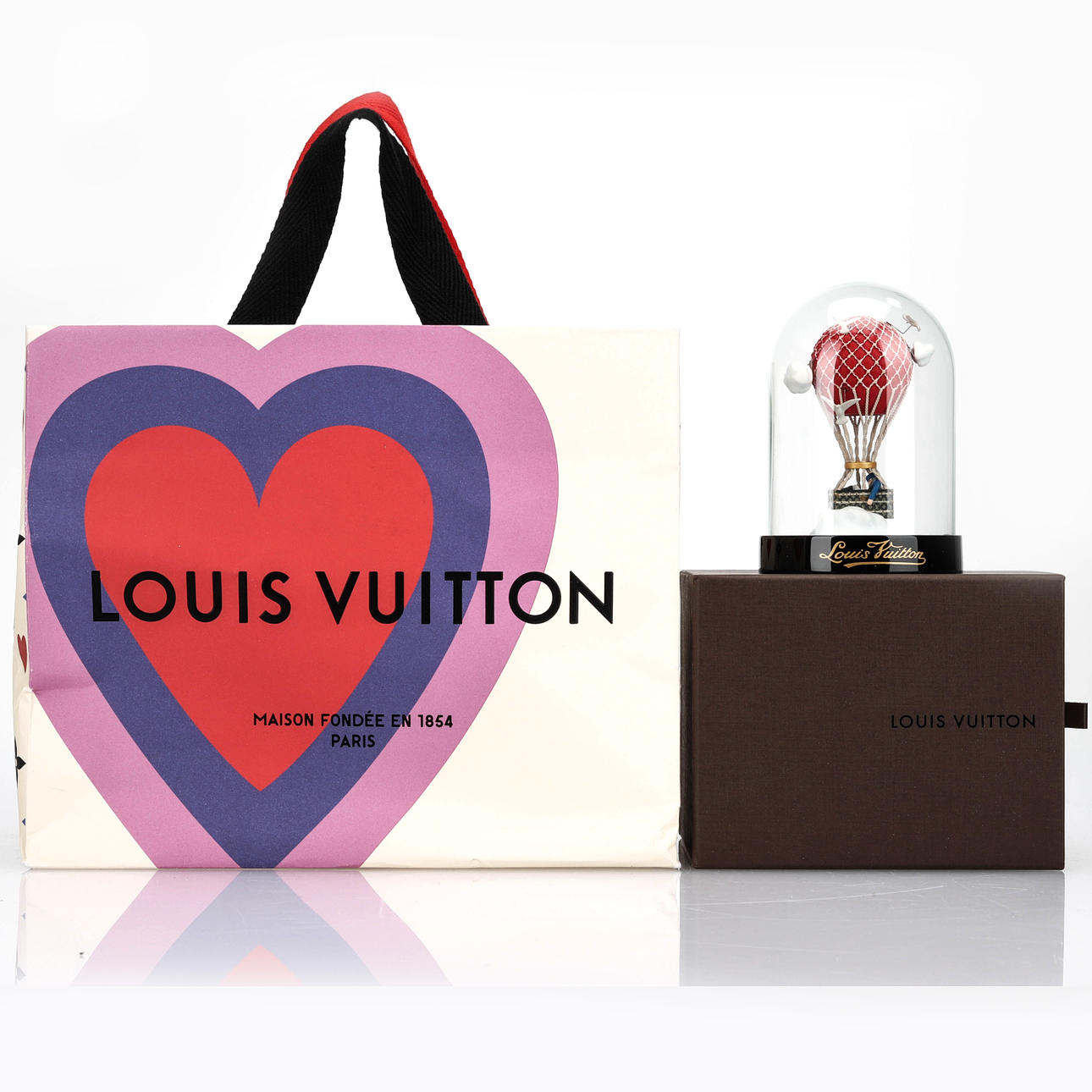 LOUIS VUITTON, "Malle Aero", letterpress.