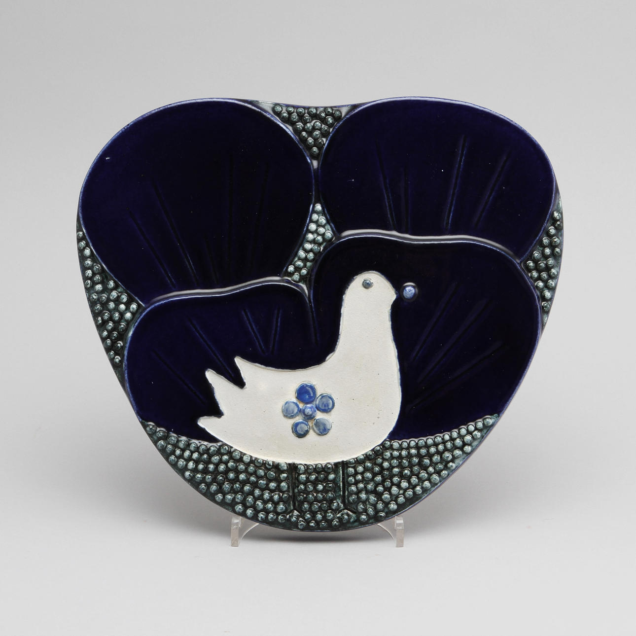 VÄGGRELIEF, stengods, Sylvia Leuchovius, Rörstrand Atelje Sweden.