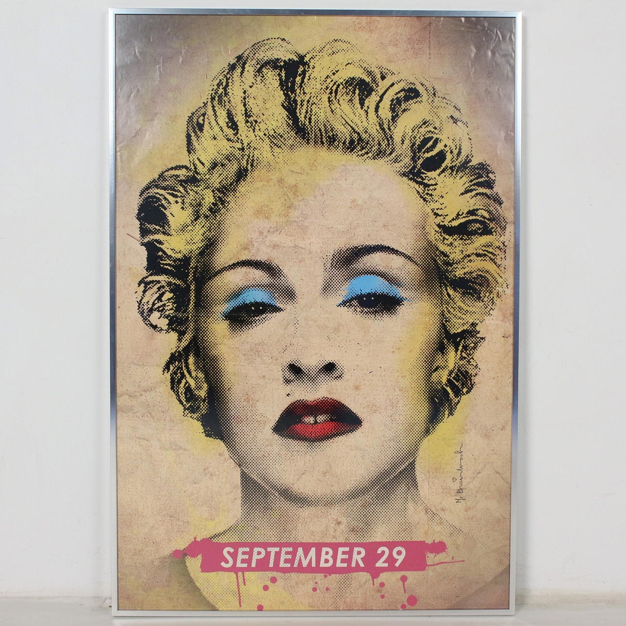 MR. BRAINWASH (Thierry Guetta). 'Madonna', poster.