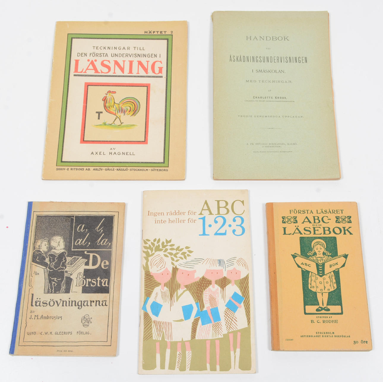 ABC books. 11 volumes.