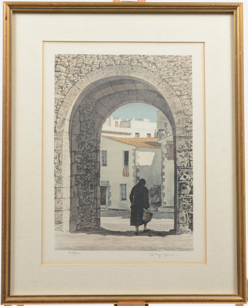 REINHOLD LJUNGGREN. Spain, lithographs, 2 pcs.
