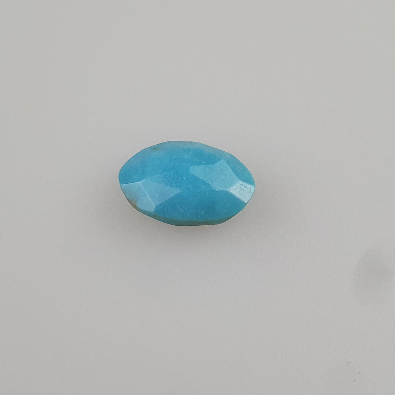 7.34 Ct turkos Aqua Blå IGLI Certifierad.