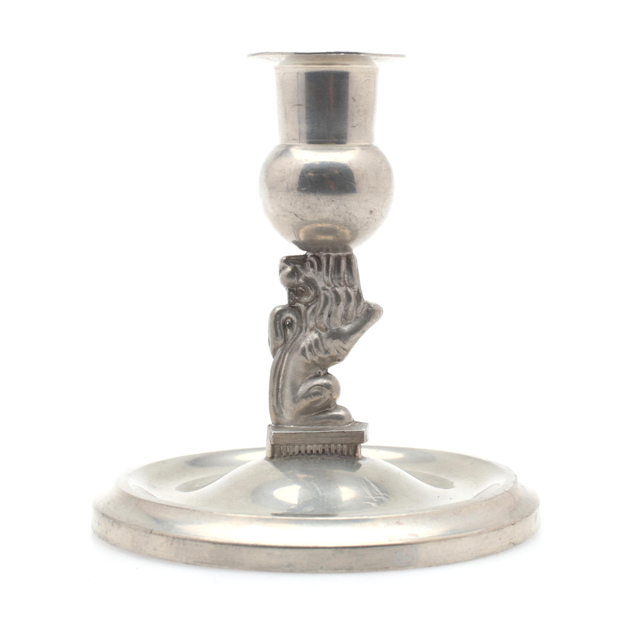 CANDLESTICK, pewter, EMI, Art Deco, 1933.