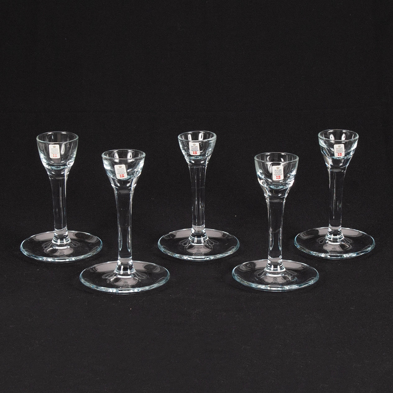 OIDENTIFIERAD FORMGIVARE. For Holmegaard, egg cups, 5 pcs.