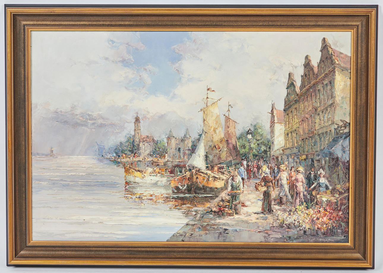 HORST MIESLER. Gemälde, Amsterdam.