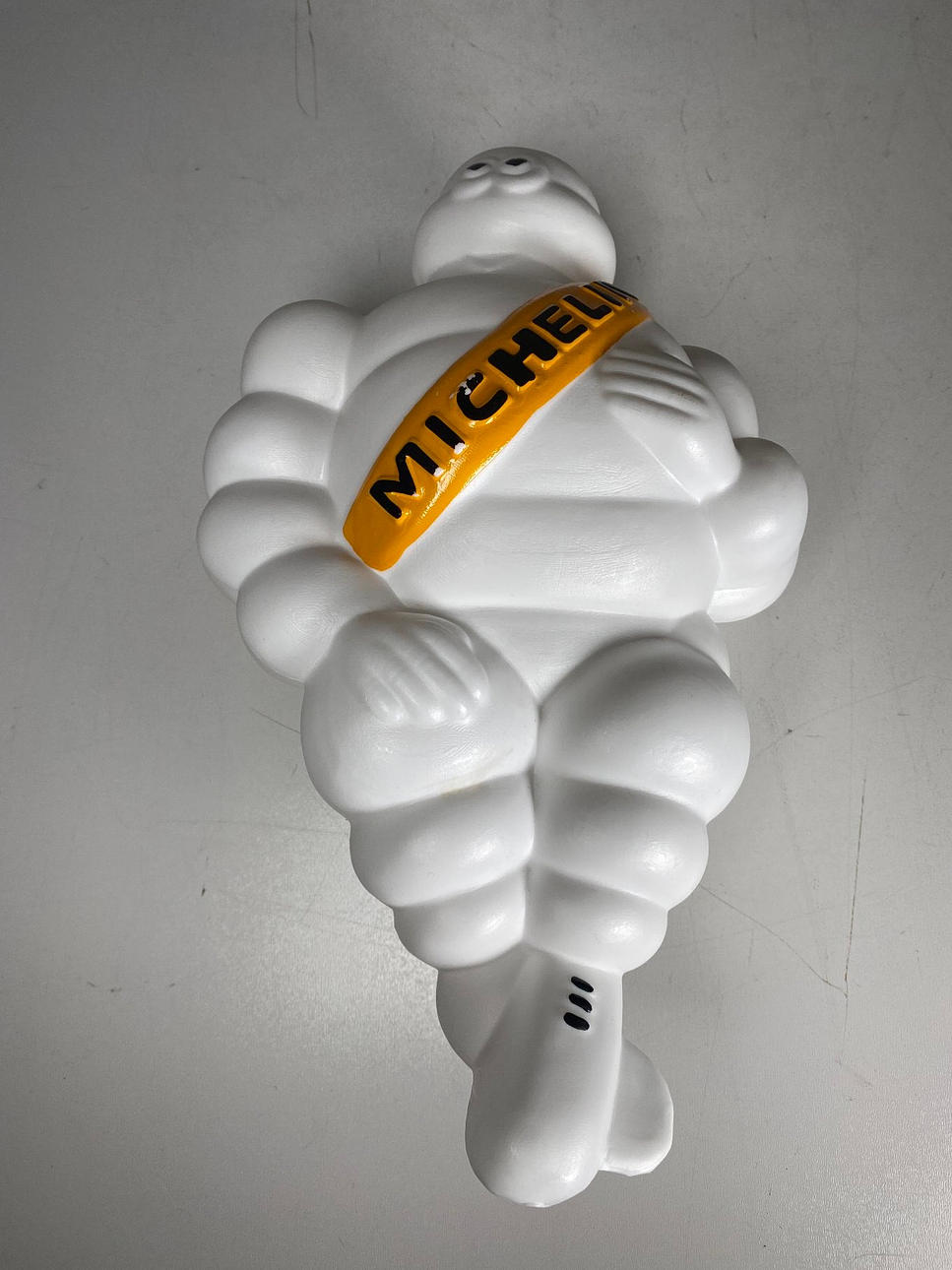 Michelin man, plastic.