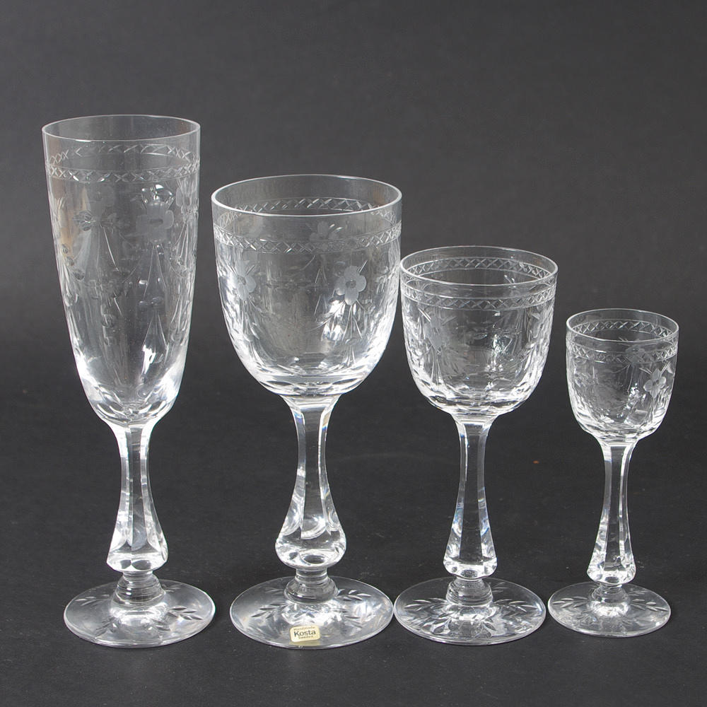 GLASSERVIS, "Mac Guirlang", Fritz Kallenberg, Kosta.