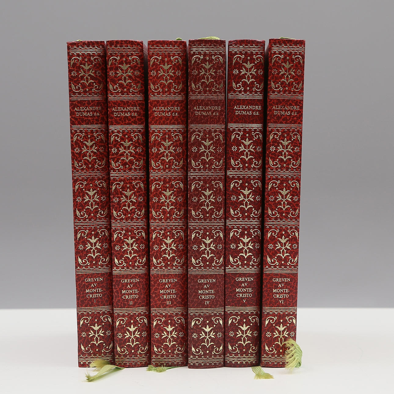 BÖCKER, 6 st, Alexander Dumas den äldre.