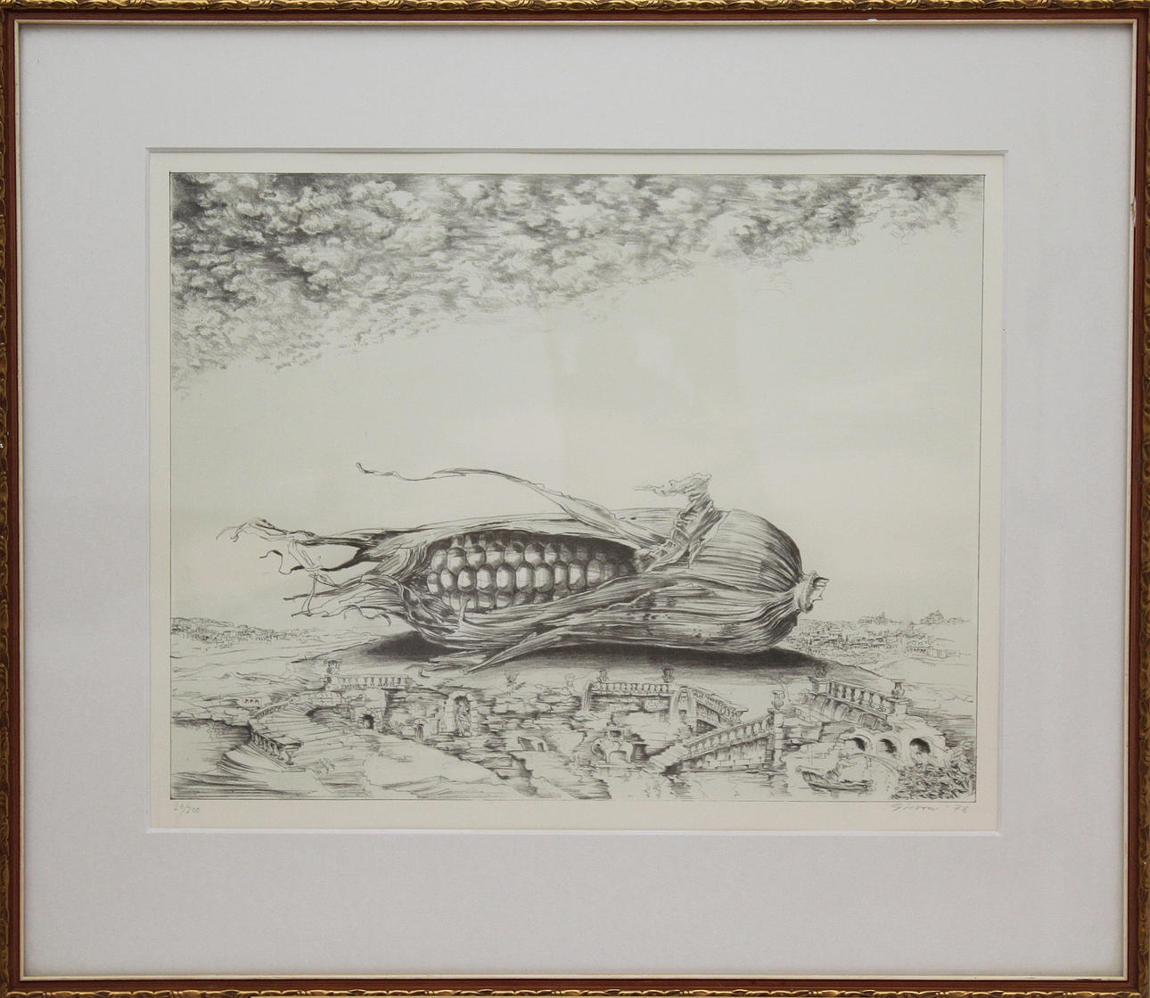 Parti konst (7). Div. tekniker. Bl.a. Leif Mattsson och Gösta Gierow.