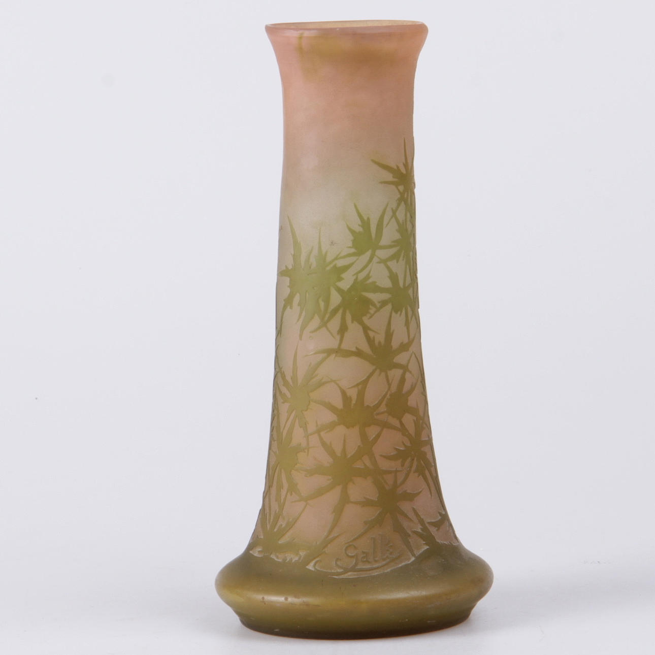 EMILE GALLÉ. Vas, jugend, Frankrike, 1900-talets början.