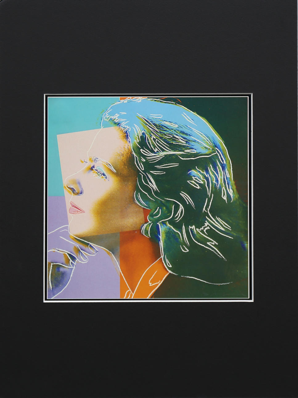 ANDY WARHOL. EFTER. ”Porträtt av Ingrid Bergman”.