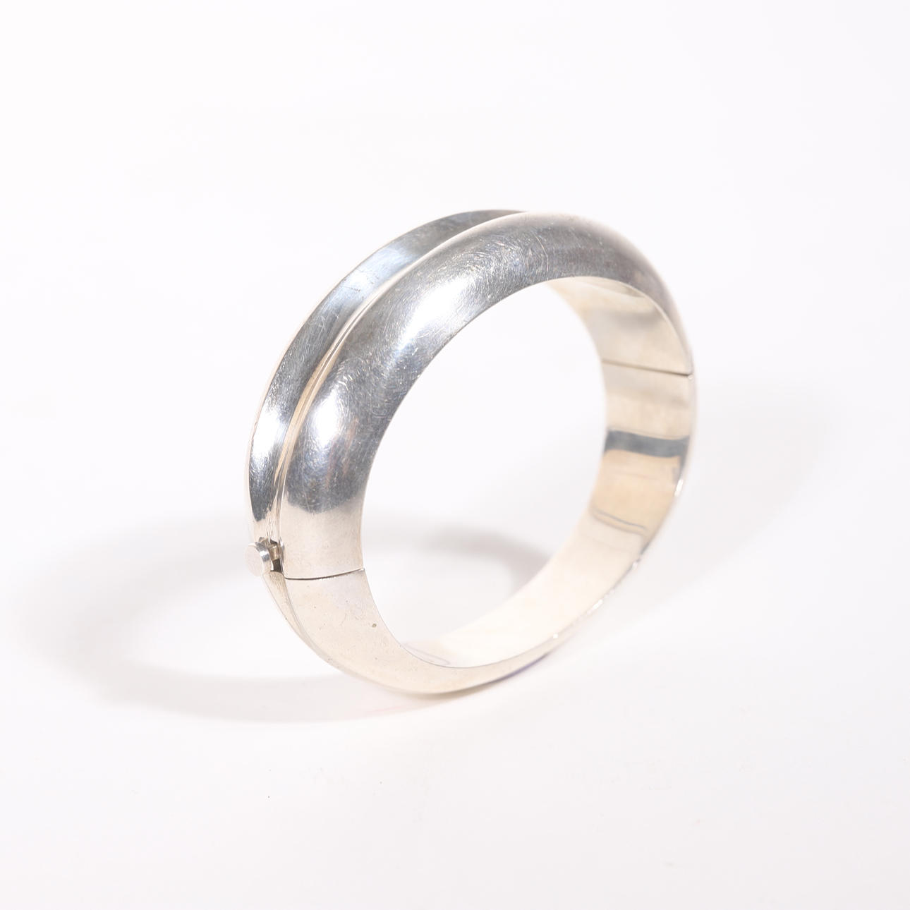 PUIG DORIA, PULSERA ESCLAVA, plata, 76 gr.