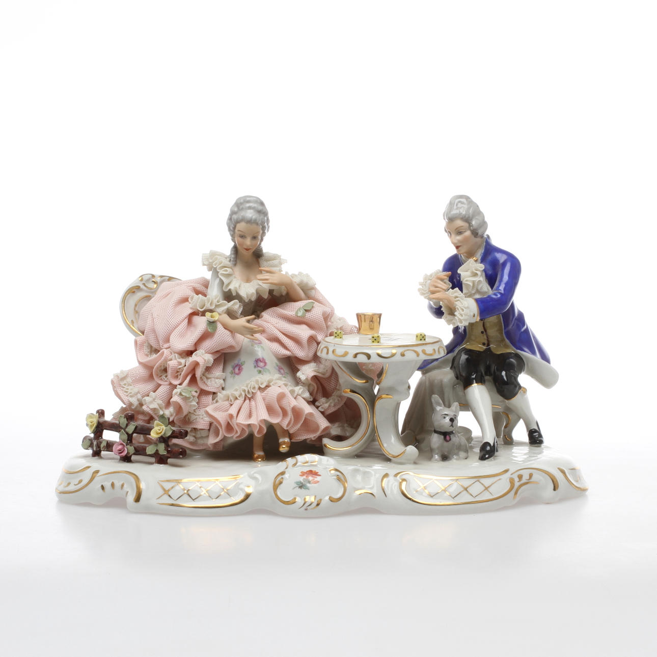 FIGURIN, porslin, Sandizell, Dresden.