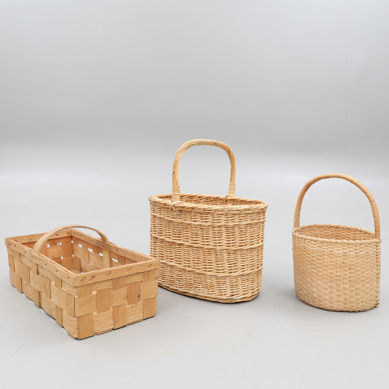 KORGAR, 3 st, bl.a SPÅNKORG.