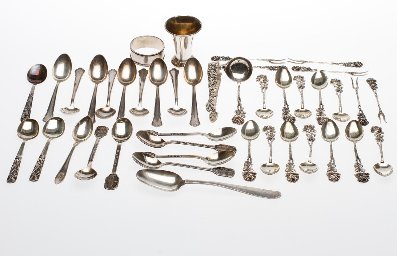 PARTI SILVER, skedar mm, vikt 482 gram.