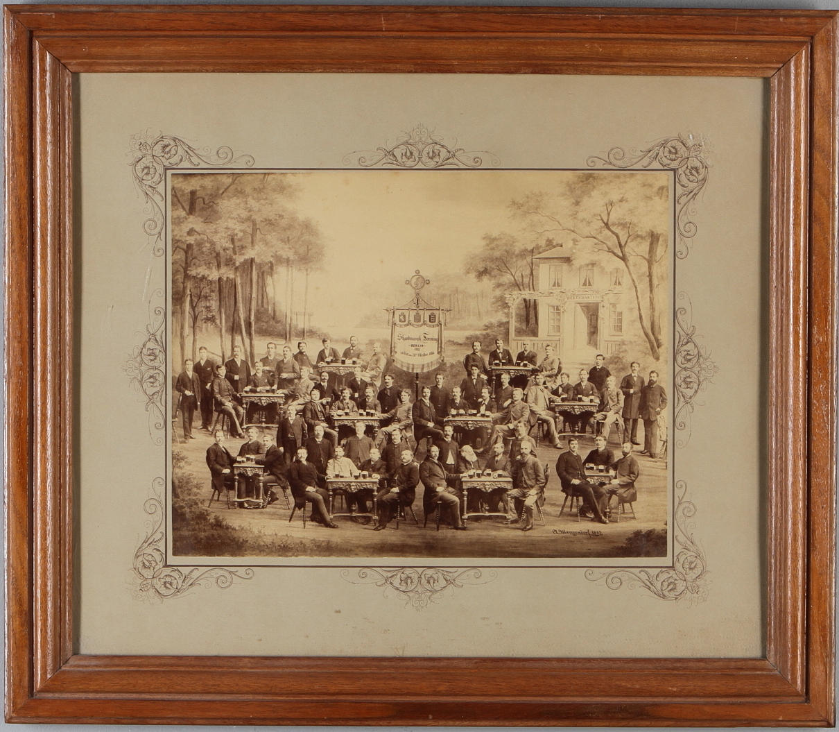 TRYCK, "Skandinavisk Forening Berlin 1885".