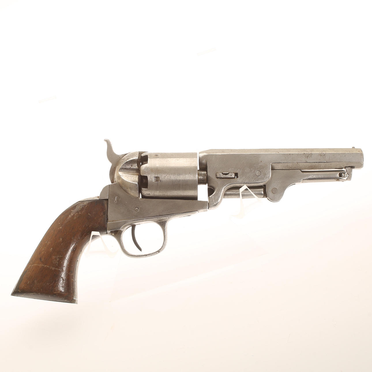BLOCK REVOLVER, Model 1851 navy, Colt, London.