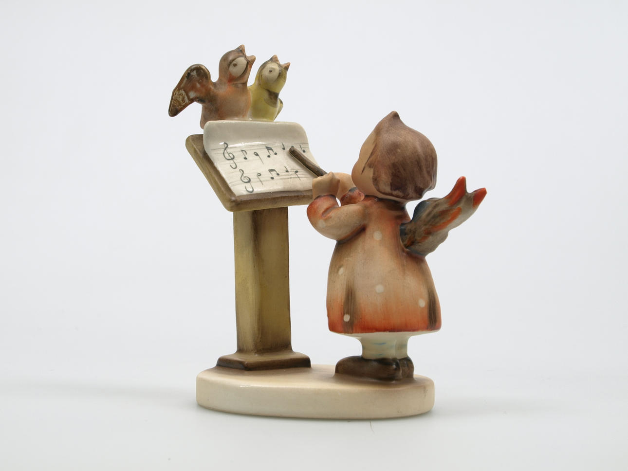 FIGURIN, porslin, Sjungande fåglar, Hummel.