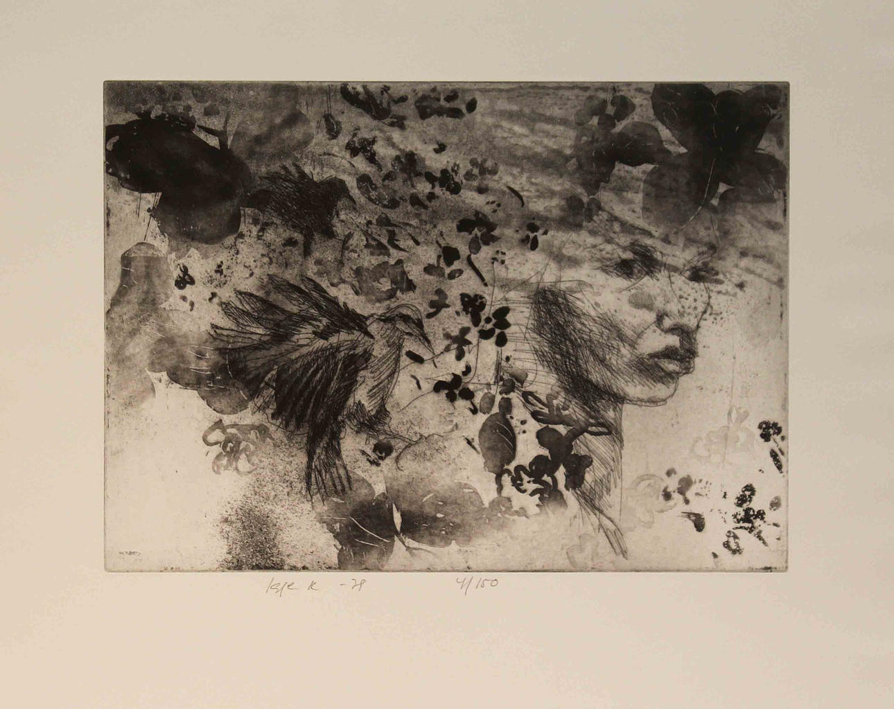 Parti konst (5). Div. tekniker. Bl.a. Gösta Gierow och Igge Karlsson.