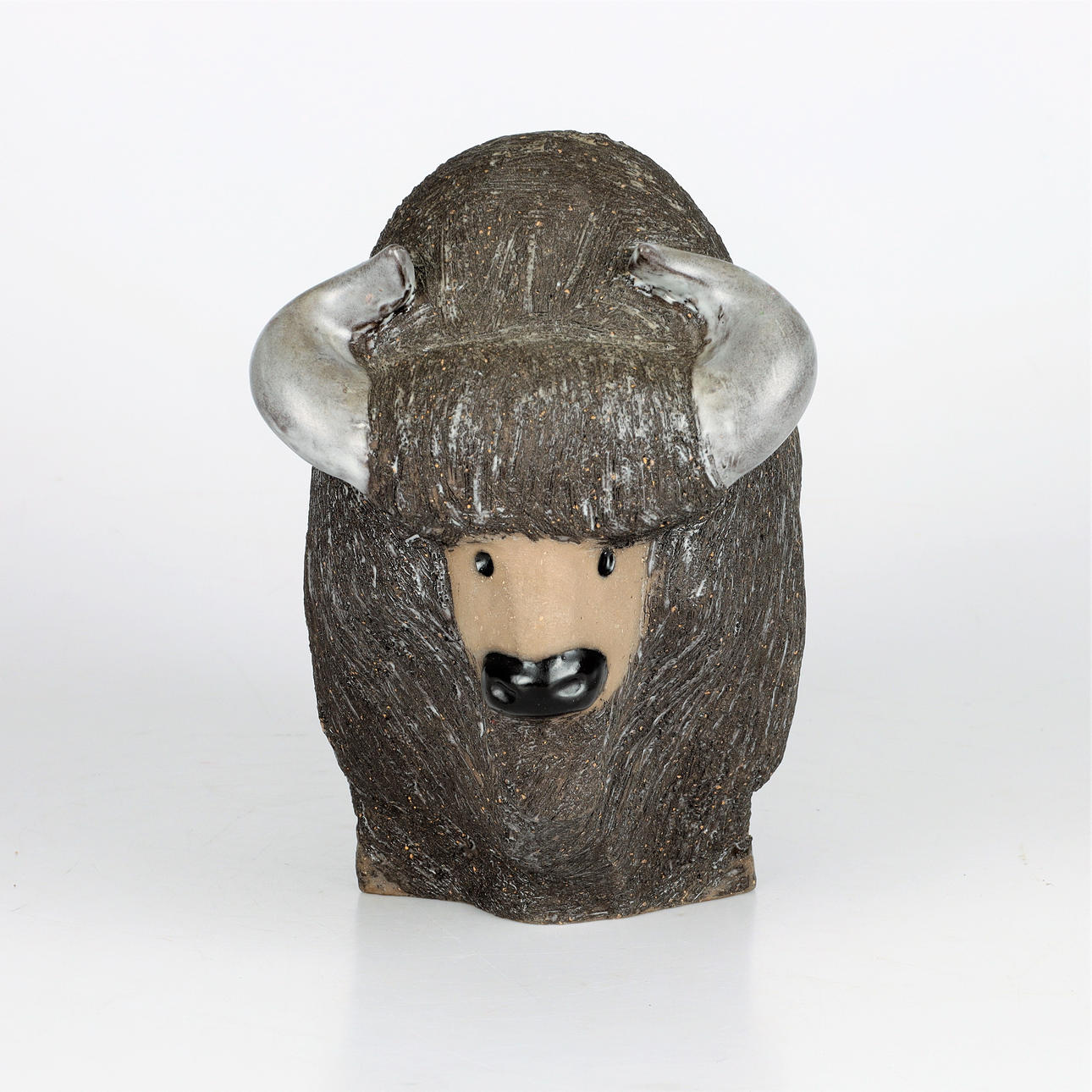 GÖRAN ANDERSSON. FIGURIN, stor bisonoxe, Upsala-Ekeby, 1900