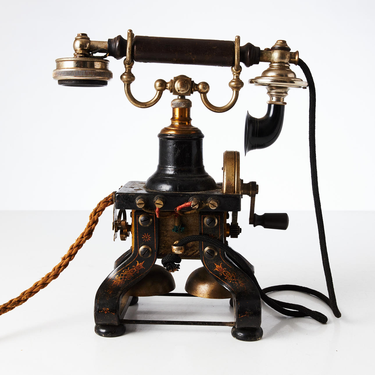 TABLE PHONE, LM ERICSSON, "Dachshund", 1892.