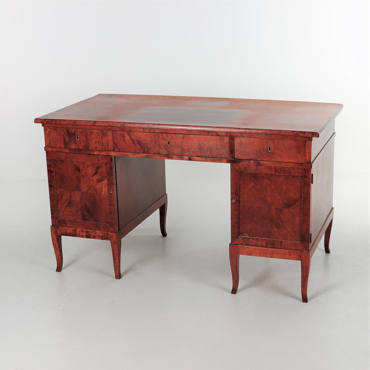 SKRIVBORD, björk, 1930-tal.