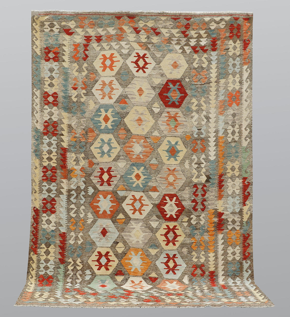 TEPPICH, Kelim. 298 x 200.