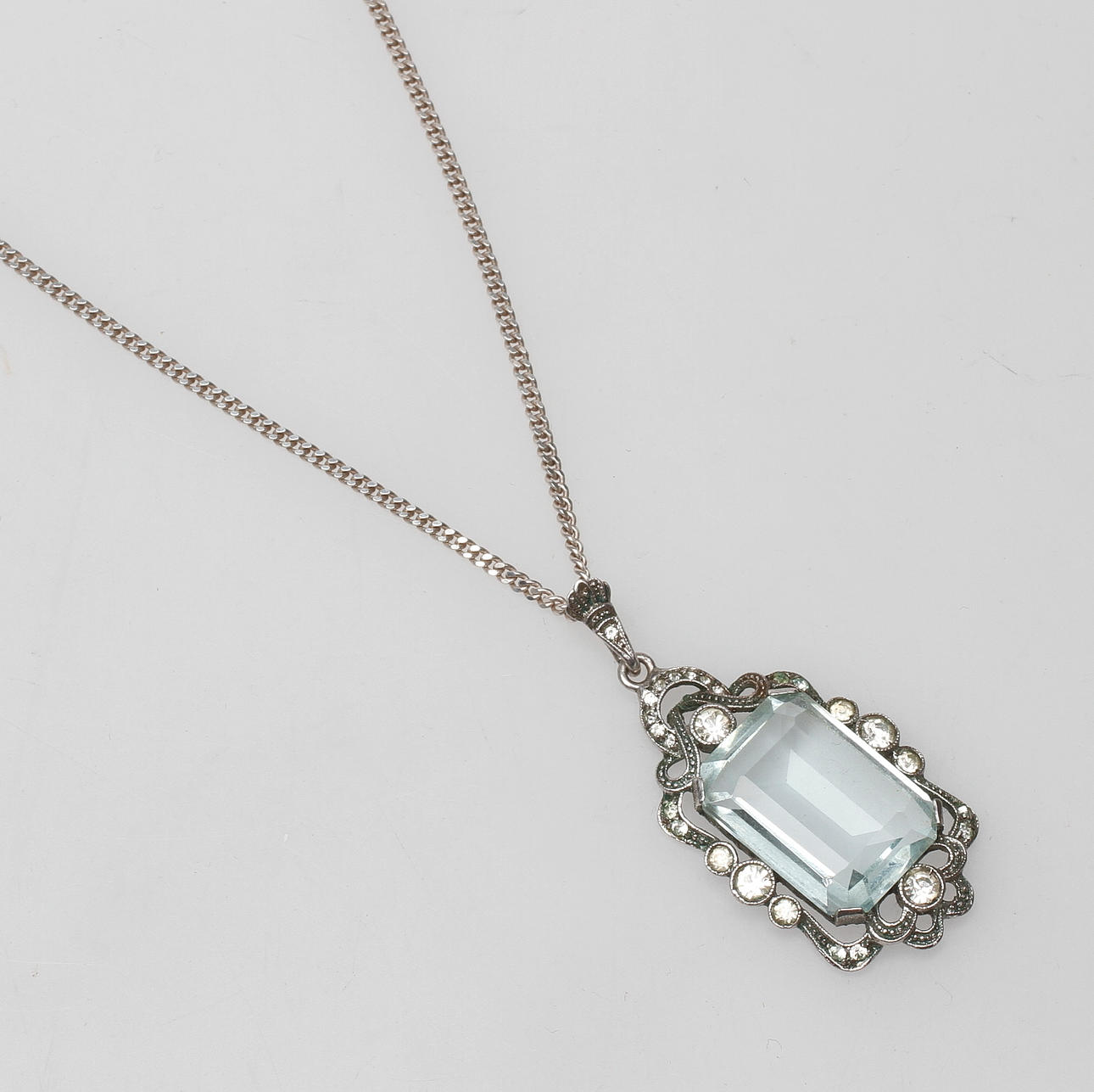 HALSSMYCKE, silver, 1900-tal.