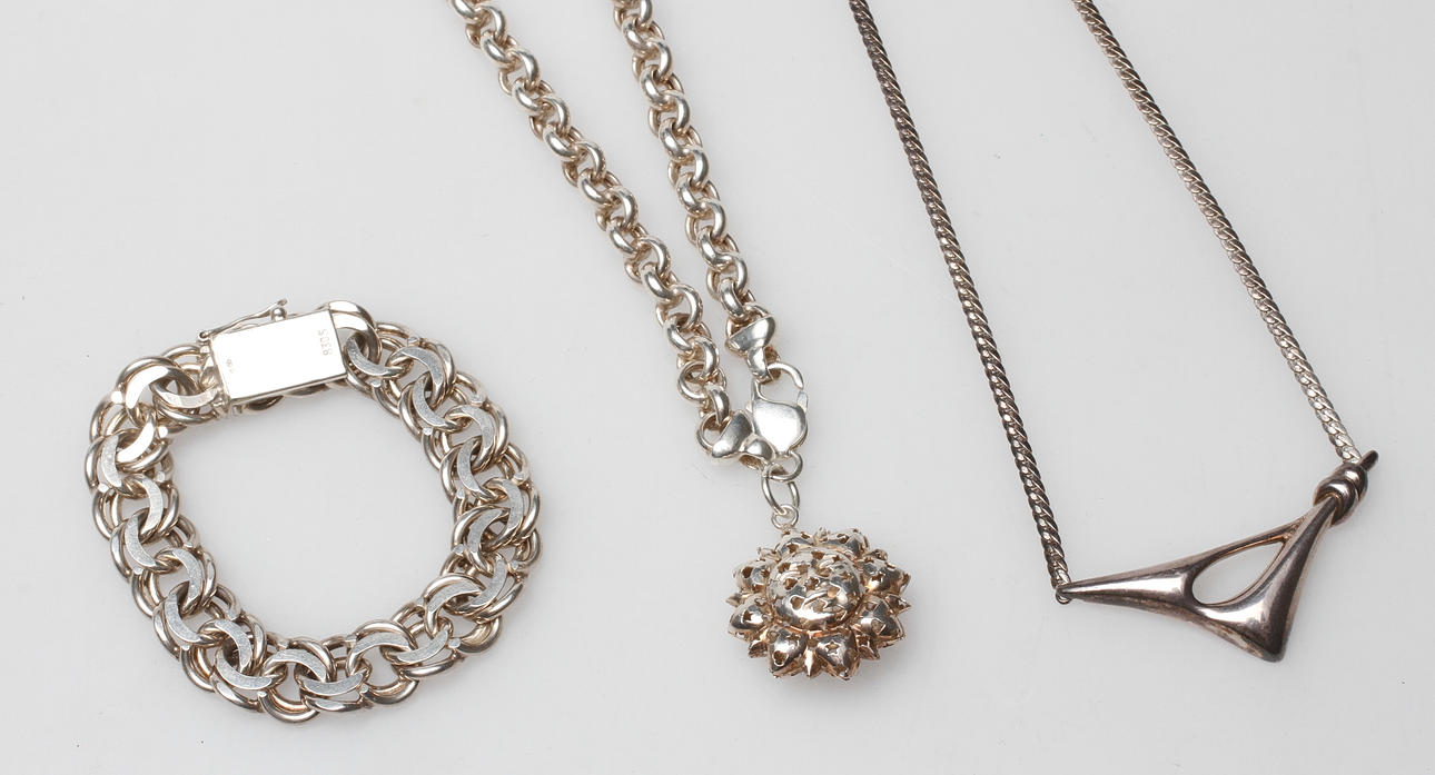 SMYCKE, 3 st, silver.