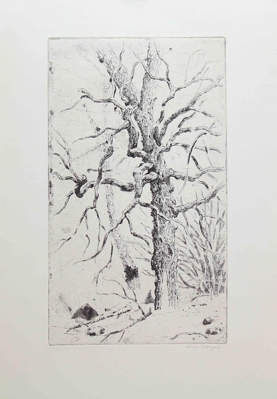 Parti konst (5). Div. tekniker. Bl.a. Sixten Haage och Rune Grönjord.