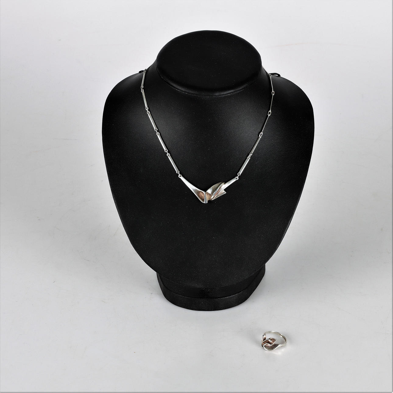 LAPPONIA COLLIER OCH RING, silver 925.