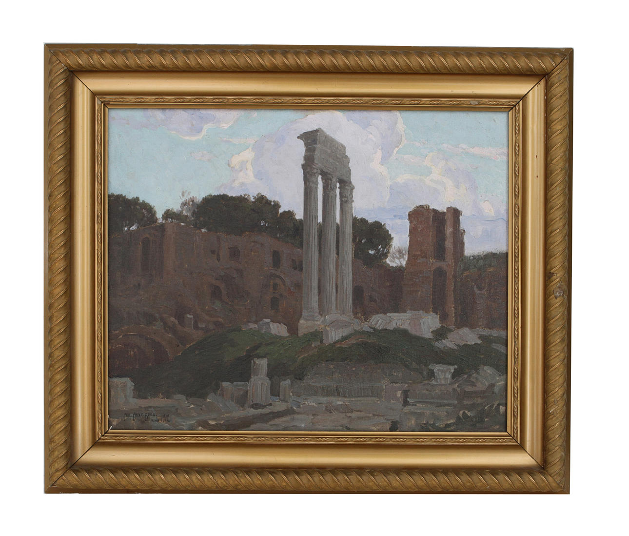 CARL OSCAR BORG. Olja på duk. Signerad Carl Oscar Borg.