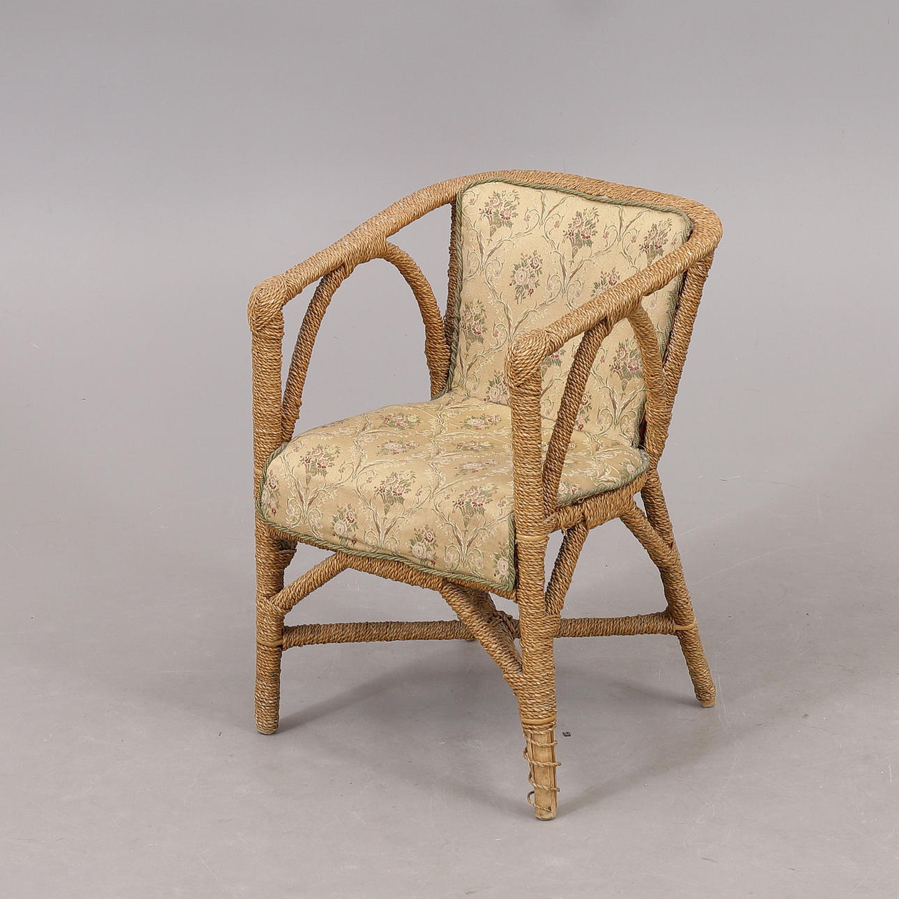 SILLA PARA NIÑOS, mimbre, 1900.