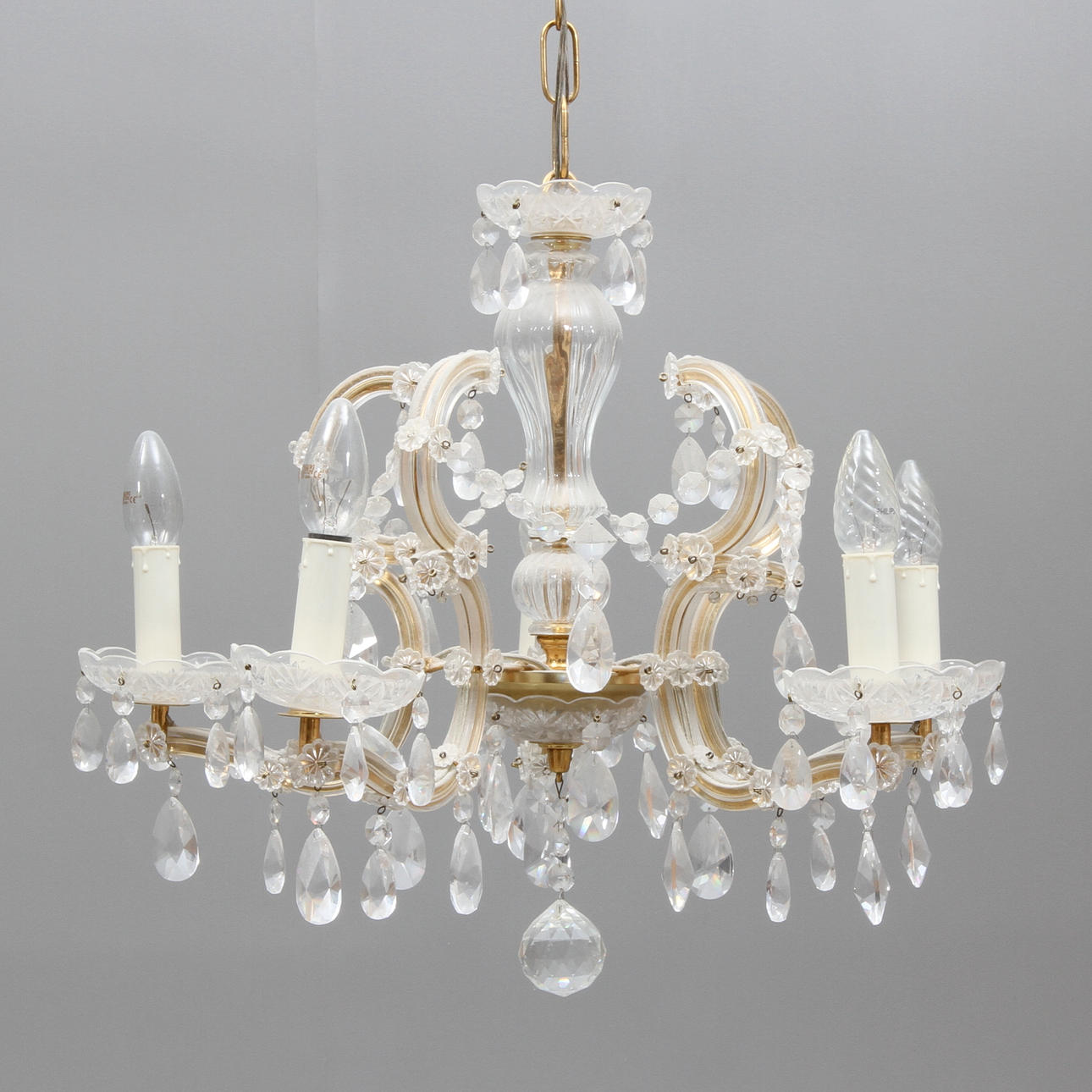 LJUSKRONA, venetiansk stil, 1900/2000-tal.