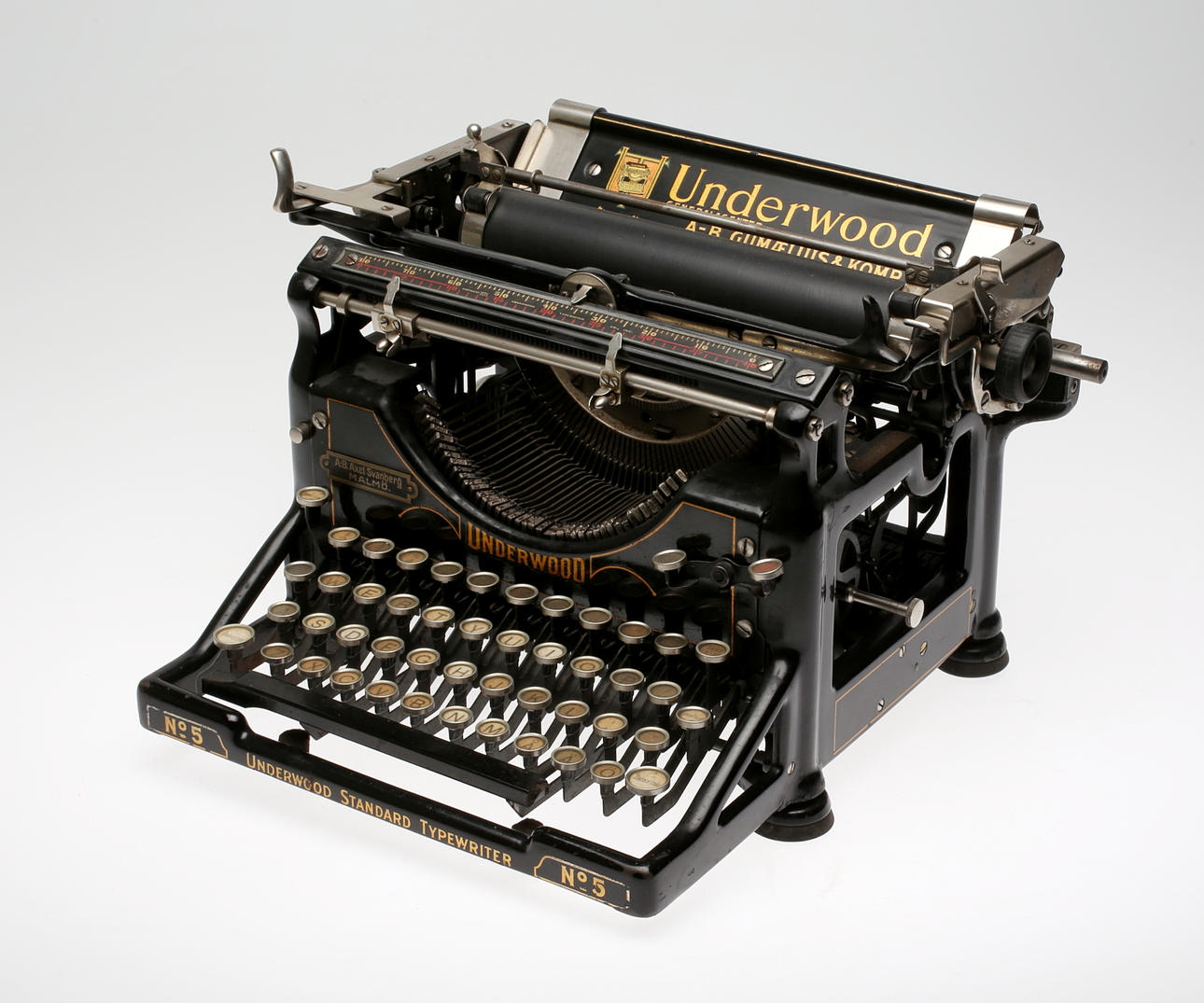SKRIVMASKIN, Underwood, Standard n:o 5.