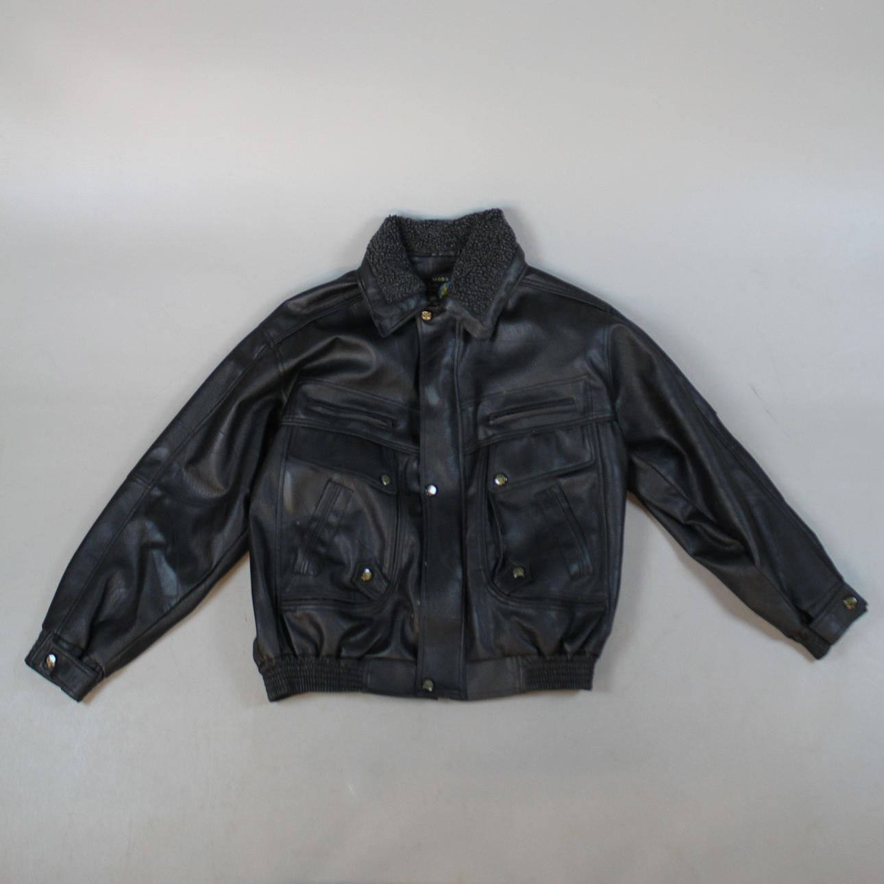 JACKET, leather Gruppo V.