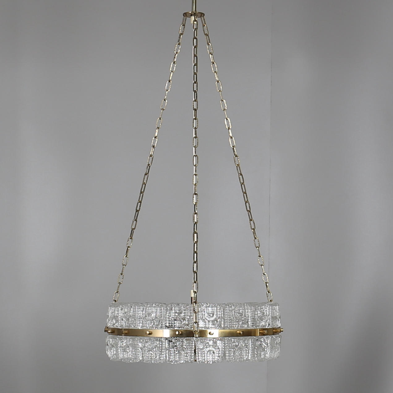 TAKARMATUR i glas/metall. Carl Fagerlund. Orrefors. 1900-talets mitt.