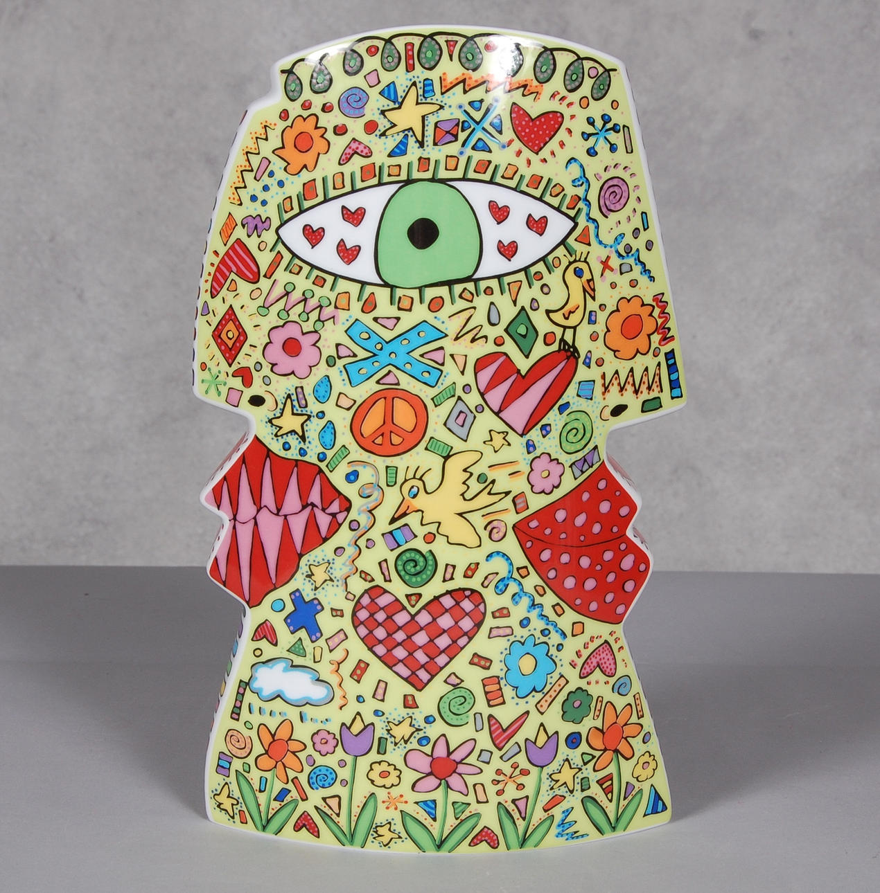 JAMES RIZZI. Vas, Rosenthal, signerad, numrerad 232/500, 1996.