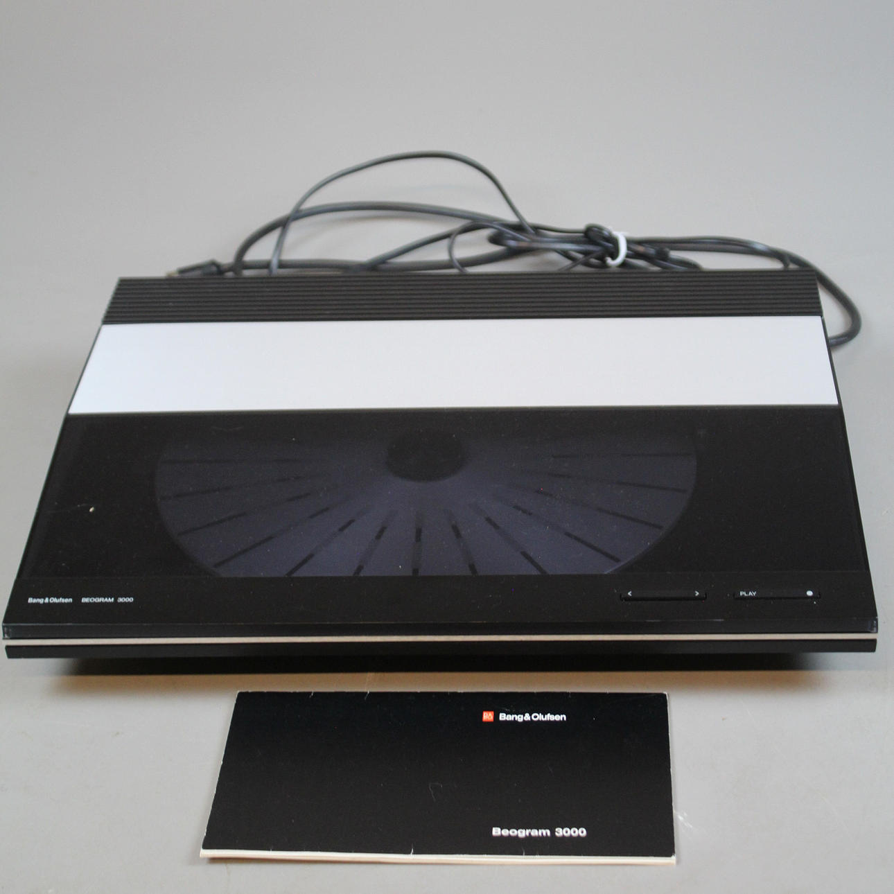 SKIVSPELARE, Beogram 3000, Bang & Olufsen.