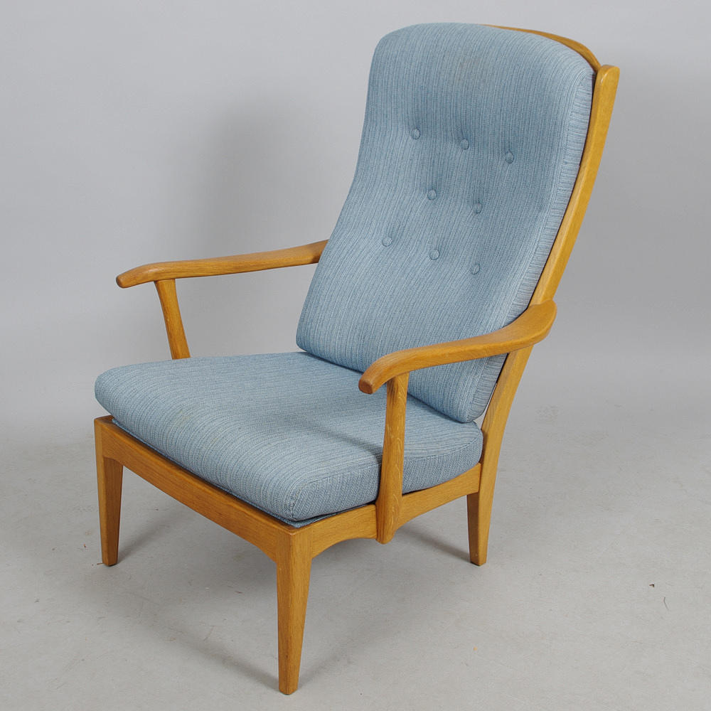 FÅTÖLJ, "Stora fjäderbrickan", Carl Malmsten.