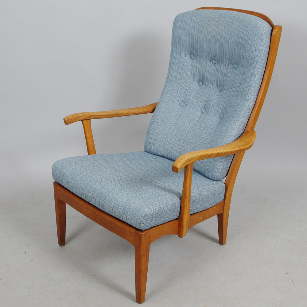 FÅTÖLJ, "Stora fjäderbrickan", Carl Malmsten.