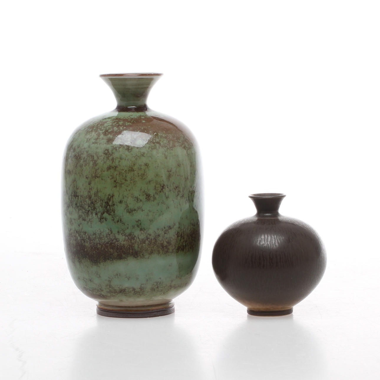 VASER, 2 st, keramik, Berndt Friberg, Gustavsberg.