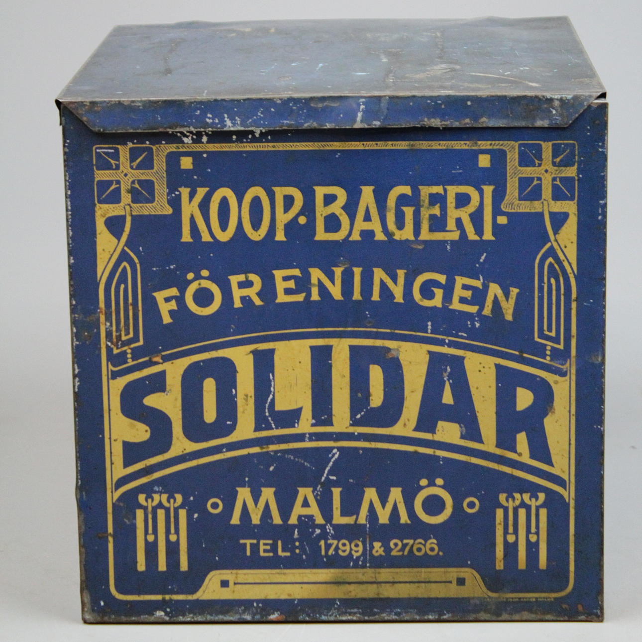 PLÅTBURK, Koop bageri, Solidar Malmö.