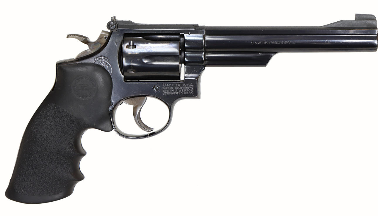 REVOLVER, Double Action, make Smith & Wesson, model 19-3, caliber .357 ...