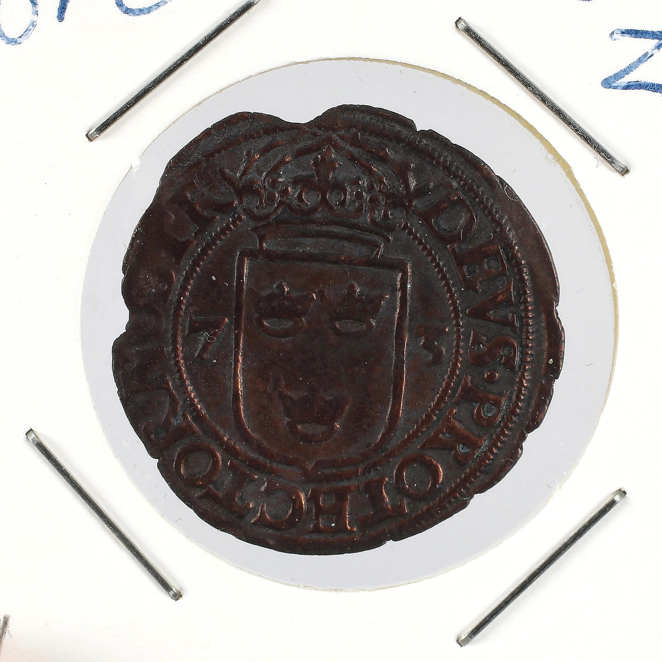 SILVERMYNT, 2 öre, Z-R, Johan III (1569–1592), 1573.