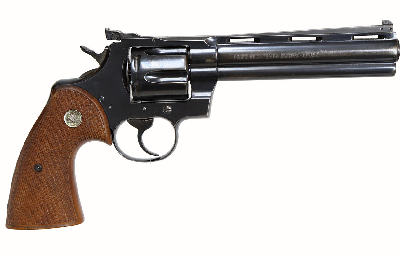 REVOLVER, Double Action, make Colt, model Python, caliber .357 Magnum, serial number 6734, serial number SE0384845.
