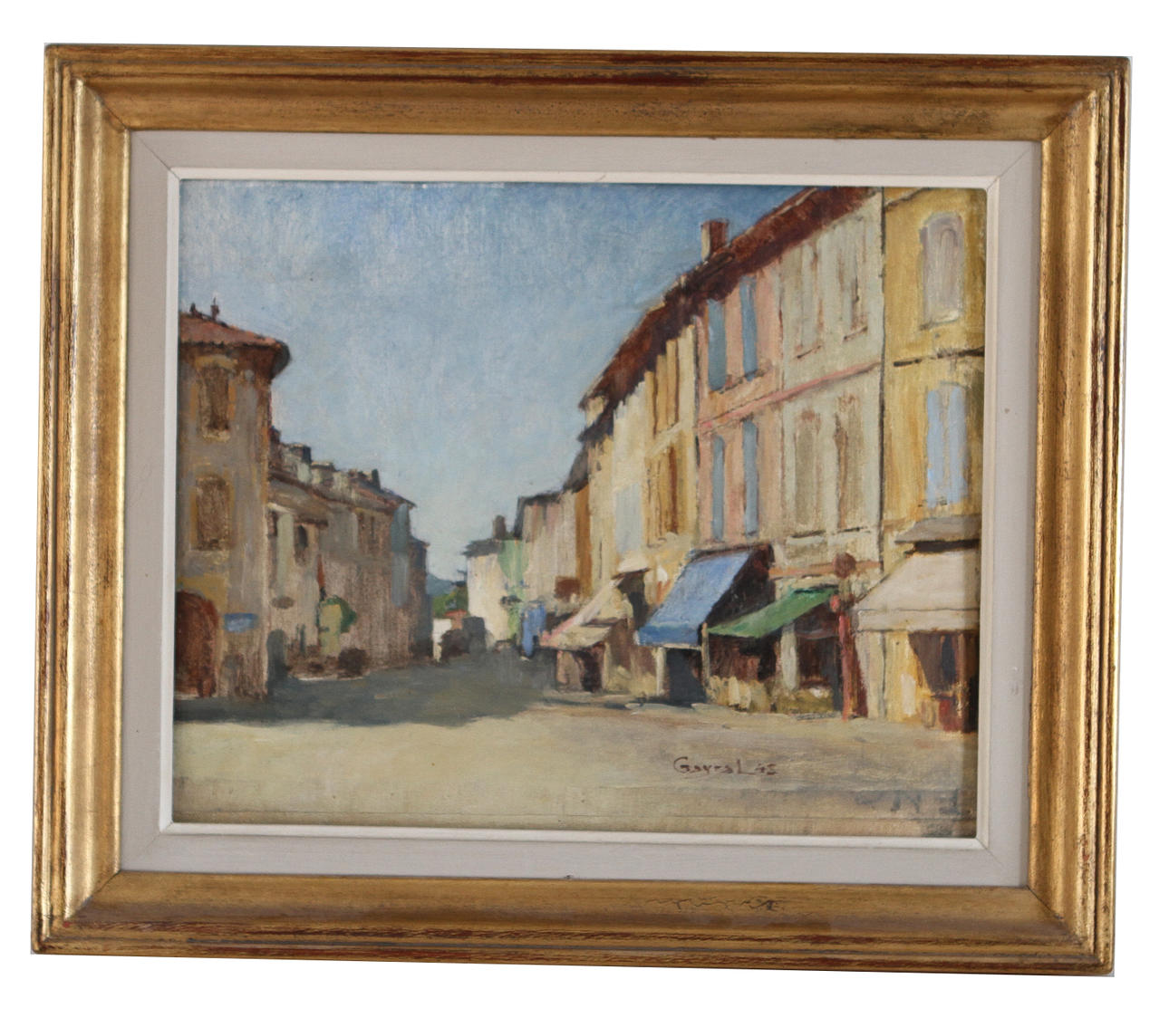 OKÄND KONSTNÄR, olja på duk, sign Gayral.