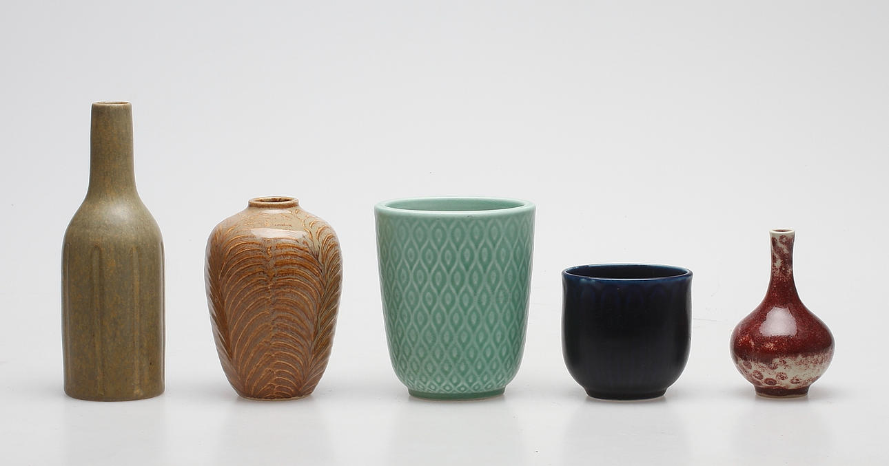 VASER, 5 st, keramik, Danmark.